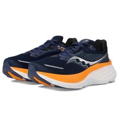 Saucony Hurricane 24 masculino, Azul-marinho/Peel, 42