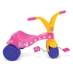 Triciclo Infantil Borboletinha Rosa Com Pedal Xalingo - 0779.8