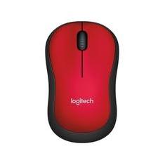 Mouse sem fio Logitech M185 com Design Ambidestro Compacto, Conexão USB e Pilha Inclusa, Vermelho - 910-003635