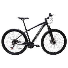 Bicicleta Aro 29 Bike Ksw 21 Marchas Alumínio Freio A Disco, Preto, Pr