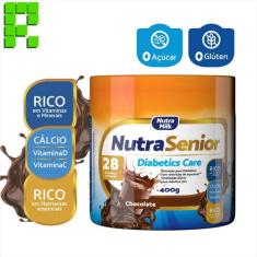 Melhor Suplemento Alimentar ZERO AÇÚCAR Nutra Senior 50+ Diabetics Car