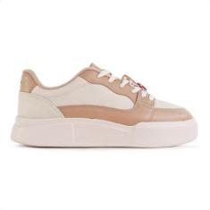 Tênis Moleca Casual Cadarço Feminino-Feminino