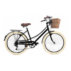 Bicicleta Vintage Retro Food Bike estilo antiga com 6 Marchas-Feminino
