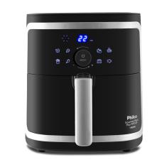 Fritadeira Air Fryer Gourmet Philco 5,5 Litros Antiaderente Preto PFR16P - 220V