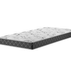 Colchão Espuma Solteiro D23 17cm 1,88m 88cm Double Face Mobi Xadrez Pr