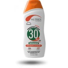 Protetor Solar Nutriex Fps 30 Com Repelente 120Ml