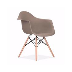 Cadeira Eiffel Com Braco Base Madeira Cds Design Fd1111