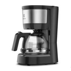 Cafeteira Elétrica Electrolux inox filtro permanente removivel corta pingos capacidade 600ml 15 xicaras função manter aquecido sistema ECM10 220v