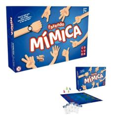 Brinquedo Educativo Jogo De Tabuleiro Fazendo Mímica