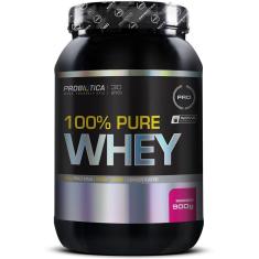 100% pure whey 900g morango probiotica