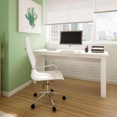 mesa de escritório perez branca