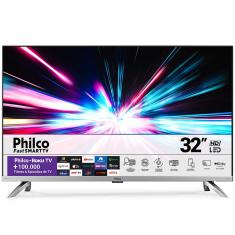 Smart TV LED 32" HD Philco PTV32G7PR2CSBLH Roku TV, Dolby Audio, Midia Cast, App Mobile, Processador Quad-core