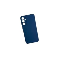 Capa Veludo + Película Hidrogel Compatível Para Samsung A35 - DB, Azul