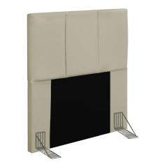 Cabeceira Cama Box Solteiro 90cm Pérola D10 Corano Bege
