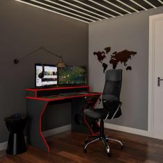 Cadeira de Escritório Diretor Giratória Realiance ii com Braços Preta