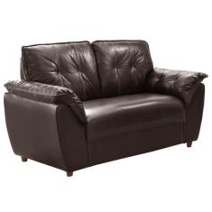 Sofá Rondomóveis 2 lugares R220 Cosmo revestimento em P.U – Café