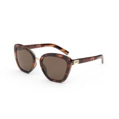 Óculos Solar Colcci Ceu C0186f2102 Demi Marrom Brilho Lente Marrom, Ma