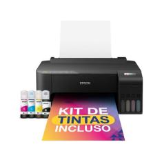 Impressora Jato de Tinta Epson EcoTank L1250, Colorida, USB, Wifi, Dup