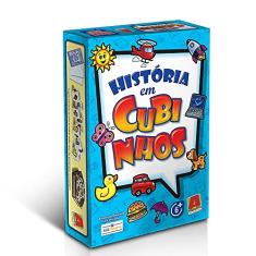 HISTÓRIA EM CUBINHOS JOGO DE TABULEIRO ALGAZARRA - 1152