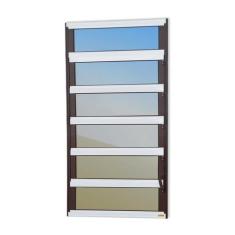 Janela de Alumínio Basculante 120x60cm Vidro Espelhado Elite Brimak