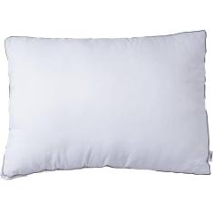 Travesseiro Toque De Plumas 50x70 Suporte Médio Branco