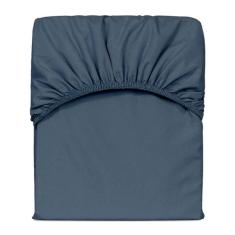 Lençol Avulso Solteiro Slim Com Elástico Percal 200 Fios - Marinho