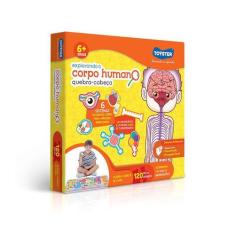 Explorando o corpo humano Quebra-Cabeça 120 peças- Toyster