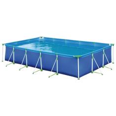 Piscina 10 Mil Litros de Armacao Retangular Premium