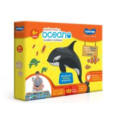 Quebra Cabeça - Explorando o Oceano 120 peças Grandão