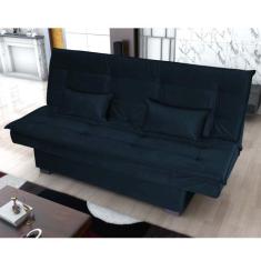 Sofá Cama 3 Lugares Esmeralda - Matrix