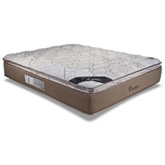 Colchão Queen Molas MasterPocket Ensacadas Platinum New Pillow Top (158x198x33) - Luckspuma