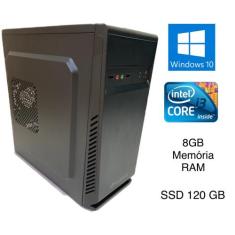 computador cpu core i3+8gb de memoria+ ssd 120gb. - gigabyte