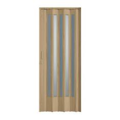 Porta Sanfonada Pvc Plastporta 210x60cm Translucida Bcf