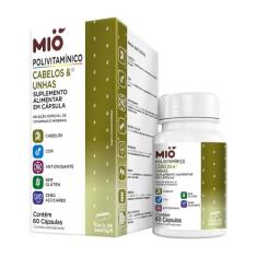 Polivitamínico Cabelos e Unhas Mió 60 Cápsulas