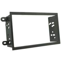 Moldura 2 Din Cobalt 2012 à 2018 Cinza Painel Central Multimidia 6.2 e