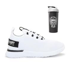 Tênis para Academia Masculino Esportivo Olimp Caminhada Bf Shoes + Coqueteleira Exclusiva…