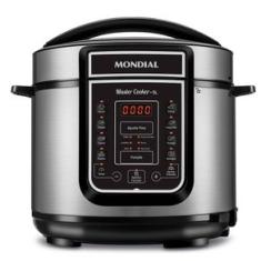 Panela de Pressão Elétrica Mondial 5L Digital Master Cooker PE-38 5L Preta