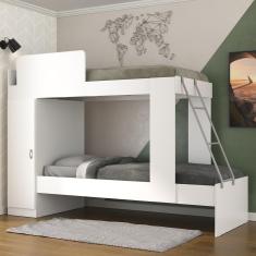 Beliche 1 Porta Havana Multimóveis Branco