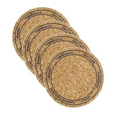 Sousplat estampa Cortiça impressa tecido Microfibra - NSW, 4 Peças, Se