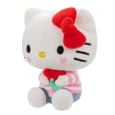 Pelúcia Love 18Cm Da Hello Kitty Flor - Hello Kitty E Amigos
