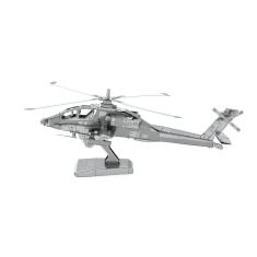 Miniatura De Montar Metal Earth Helicopetero Ah-64 Apache