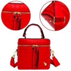 BOLSA FEMININA MAO E TRANSVERSAL - GOLDEN FENIX-Feminino