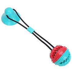 Ventosa Brinquedo para Cães Cabo de Guerra, Brinquedos Interativos para Cães Quebra-cabeça Indestrutível Brinquedo Estimulante para Mastigar Brinquedos para Cães Comida Dentição