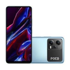 Smartphone Poco X5 5G, 256GB, 8GB, Snapdragon 695, Câmera Tripla 48MP, Azul