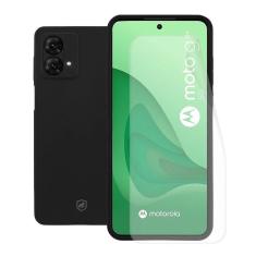 Kit Capa Silicon Veloz E Película Hydrogel Hd Para Motorola Moto G84 5g - Gshield