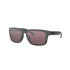 Óculos de Sol Oakley Polarizado Holbrook 0OO9102 9102B5 Tam 55 / Cinza Escuro - Lentes Prizm Daily Polarized
