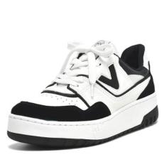 Tenis Feminino FlatForm Casual Via Marte 042-001-Feminino