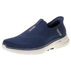 Tênis Masculino Go Walk 6 Easy On Skechers 216278-Masculino