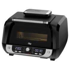 Air Fryer Wap Barbecue Preto e Cinza com Timer, Preto e Cinza, 220V