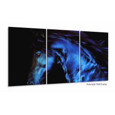 Quadros Decorativos Cavalo Fazenda Country Sala Hall 3 Peças